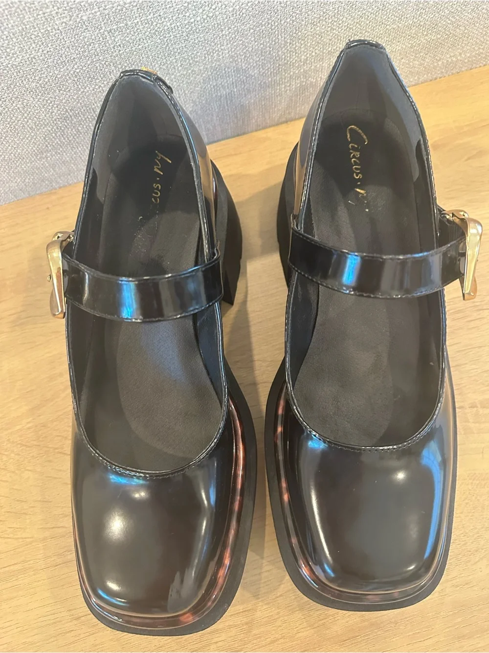 Circus NY Nellie Mary Jane Loafers - Black Patent